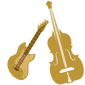 Contrabaixo Elétrico e Acústico
